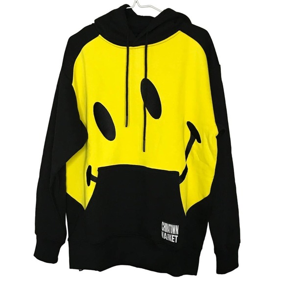 Chinatown Market - Big Smiley‎ Hoodie Medium - Picture 4 of 9